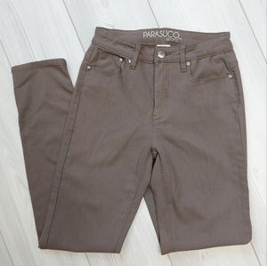 Parasuco Fawn / Latte Coloured Super Soft Stretch Skinny Jeans Size 6